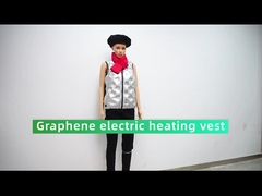 Mùa đông Phổ biến Electric Heated Vest Jacket Có thể sạc lại Graphene Reversible Heated Vest