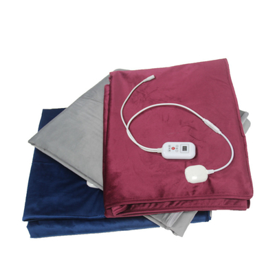 Có thể giặt Gập điện ném nhiệt tùy chỉnh sưởi ấm sưởi ấm Throw Over Blankets Điện cho mùa đông và giường
