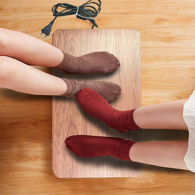 Thêm một chút tinh tế vào không gian của bạn với Electric Foot Warmer Stool's Wood Craftsmanship