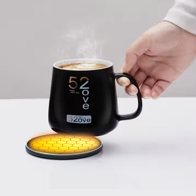 Nhiều mục đích USB Cup ấm thông minh du lịch chai Bàn sưởi ấm với sạc không dây