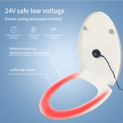 Không cần nỗ lực tiện lợi Graphene Toilet Seat Cover Pad với nhiệt độ điều chỉnh