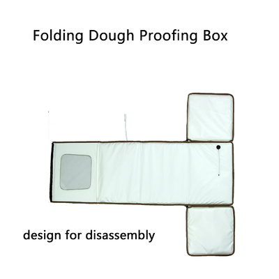 Các thiết bị nấu ăn Pizza Dough Proofing Box Kiểm soát nhiệt độ và cài đặt đồng hồ cho công cụ lên men và nướng bánh