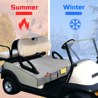 Bảo vệ quá nóng Golf Bàn đệm sưởi ấm cho xe gôn Golf Bàn đệm ghế sưởi ấm Vật liệu có thể giặt nguồn điện DC / AC