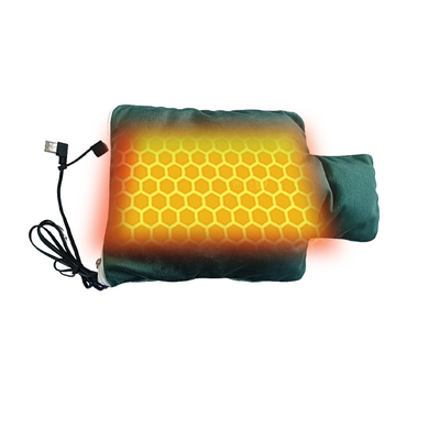 5V/2A Crystal Super Soft Fabric Electric Hand Warmer với điều khiển nhiệt độ ba tốc độ