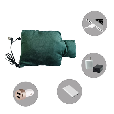 5V/2A Crystal Super Soft Fabric Electric Hand Warmer với điều khiển nhiệt độ ba tốc độ