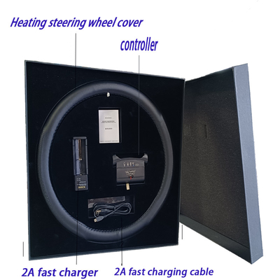 Chất lượng cao sạc lại Graphene sưởi ấm tay lái Cover Set tay lái di động ấm hơn Set quà tặng