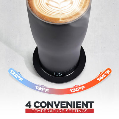 Custom Smart Hot Coffee Mug màn hình LED tự điều chỉnh nhiệt độ cho uống trực tiếp thuận tiện cho xe du lịch