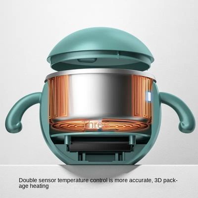 300ml Baby Food Warmer Bowl HW01 Dây ấm cho trẻ em bằng thép không gỉ