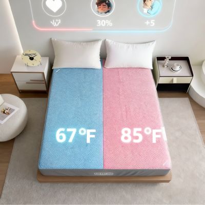Nhiệt độ có thể điều chỉnhMultifunctional Electric Mattress Cover Cooling & Heating Water Cooled Pad With Therapy Feature F Settings 45-65 Deg For Personalized Comfort In Heating And Cooling Pad