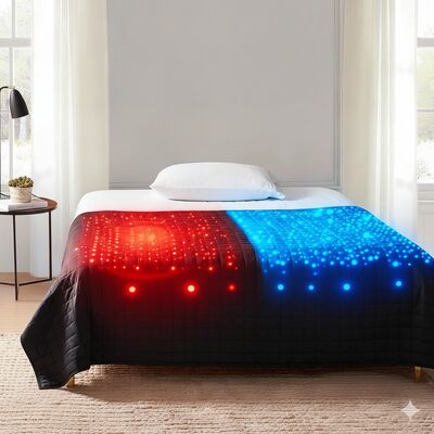 Chăn lạnh Sheerfond Chăn thông minh lưu lượng nhiệt cho người ngủ nóng