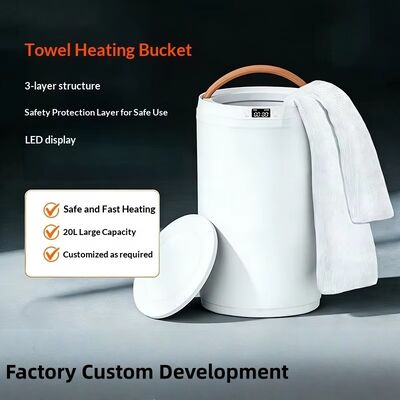 Máy sưởi khăn sưởi xuyên biên giới bán buôn tại chỗ Máy sưởi khăn ướt dung tích 20L Màn hình LED cấu trúc 3 lớp hẹn giờ dưới 2 giờ