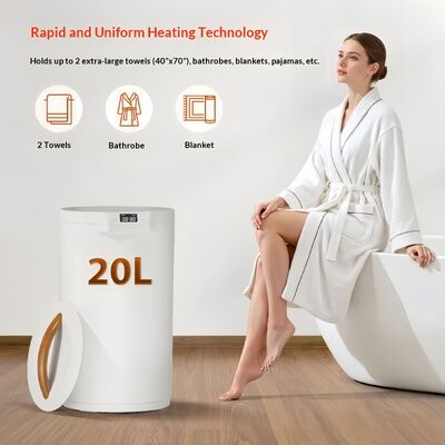 Máy sưởi khăn sưởi xuyên biên giới bán buôn tại chỗ Máy sưởi khăn ướt dung tích 20L Màn hình LED cấu trúc 3 lớp hẹn giờ dưới 2 giờ
