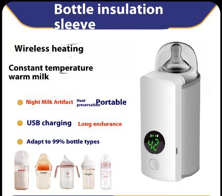 Máy hâm sữa di động bằng điện Điện áp 5V Thiết bị di động tiện lợi Thiết kế nhẹ Thích hợp cho du lịch cho bé ăn