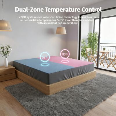Tăng mật độ làm mát Water-cooled Mattress Custom Sizes Foldable Portable Design hỗ trợ Massage thoải mái có thể giặt