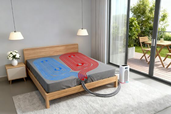 Tăng mật độ làm mát Water-cooled Mattress Custom Sizes Foldable Portable Design hỗ trợ Massage thoải mái có thể giặt