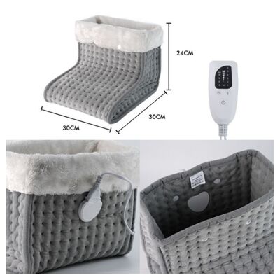 SHEERFOND Động tay mùa đông pin USB 220V thân thiện với môi trường polyester điều chỉnh nhiệt điều hòa thông gió chân ấm cho