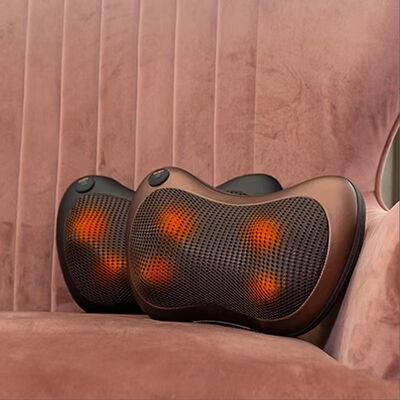 OEM ODM tùy chỉnh thoải mái điện sưởi ấm massage cổ gối Ergonomic chỉnh hình cổ tử cung Contour đầu vải hình U máy bay