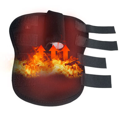 Pet heated knee pads Designed for Comfortable Thermal Joint Care with Rechargeable Battery and Soft Fabric Heating Layer for Pets