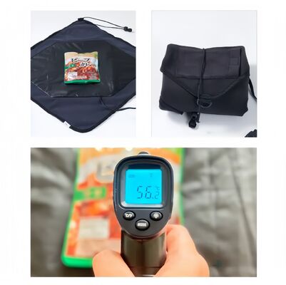 Túi giữ nhiệt thực phẩm tự làm kín di động, túi giữ nhiệt tái sử dụng, thích hợp cho mì ăn liền, cà ri và các bữa ăn sẵn