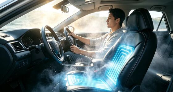 Nệm ghế nóng được làm mát bằng nước cho xe cung cấp điều chỉnh nhiệt độ nhất quán với mức tiêu thụ an toàn cho các hệ thống xe 12 volt