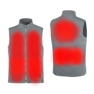 Áo vest mùa đông nam giới với áo vest sưởi ấm bằng điện chạy bằng USB và công nghệ sưởi ấm tiên tiến