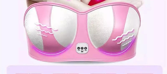 Anh vú massage ngực điện để phát triển ngực và phục hồi độ đàn hồi với sưởi ấm hồng ngoại và massage rung động