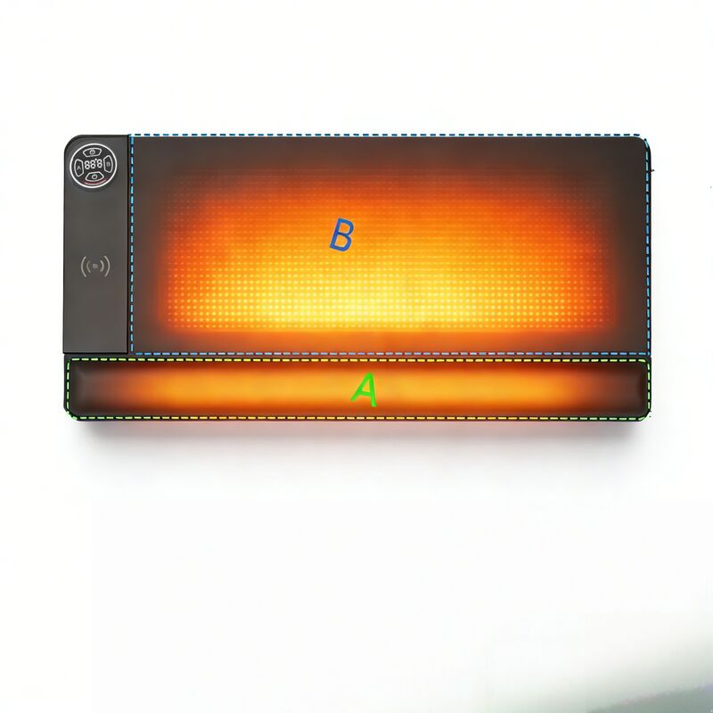 Tùy chỉnh bảo vệ quá nhiệt Bàn di chuột có sưởi với Sạc không dây và Gác tay Bàn di chuột sưởi thông minh