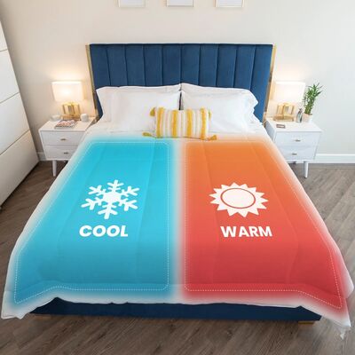 Tùy chỉnh Điều khiển thông minh Chăn sưởi & làm mát Chăn làm mát bằng sợi nhỏ cho người ngủ nóng Sử dụng gia đình & RV